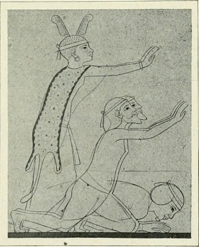An illustration from Égypte, 1911, leaf 166
