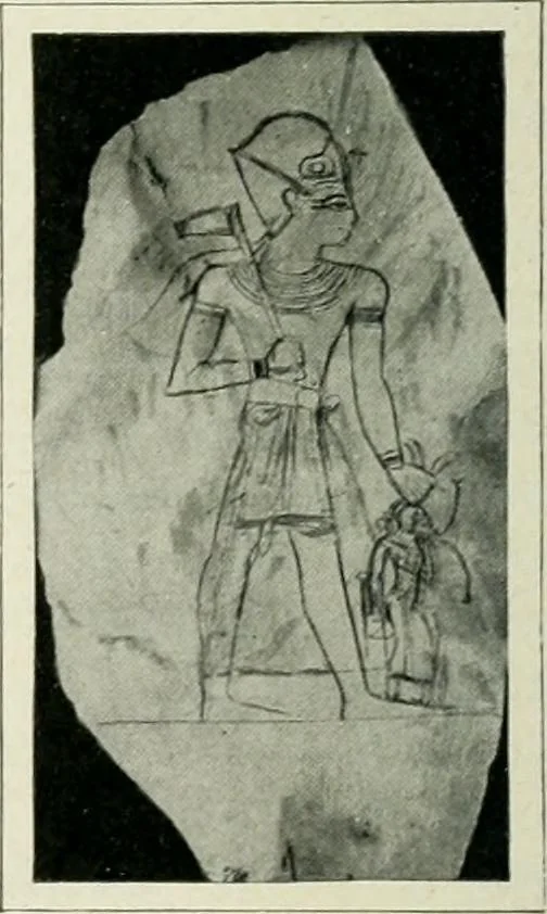 An illustration from Égypte, 1911, leaf 167