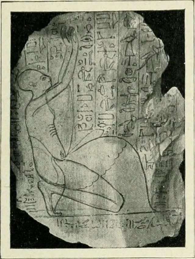 An illustration from Égypte, 1911, leaf 168