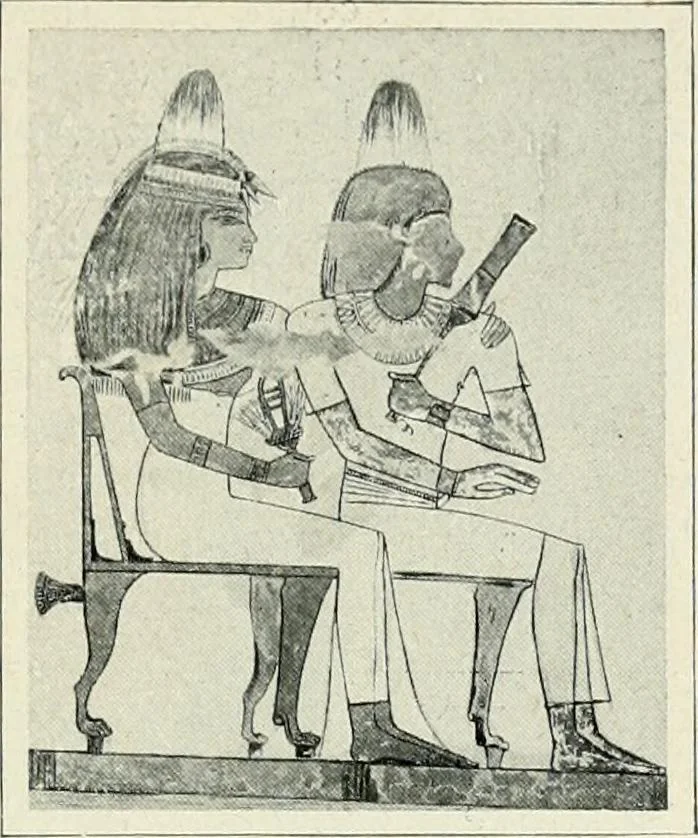 An illustration from Égypte, 1911, leaf 170