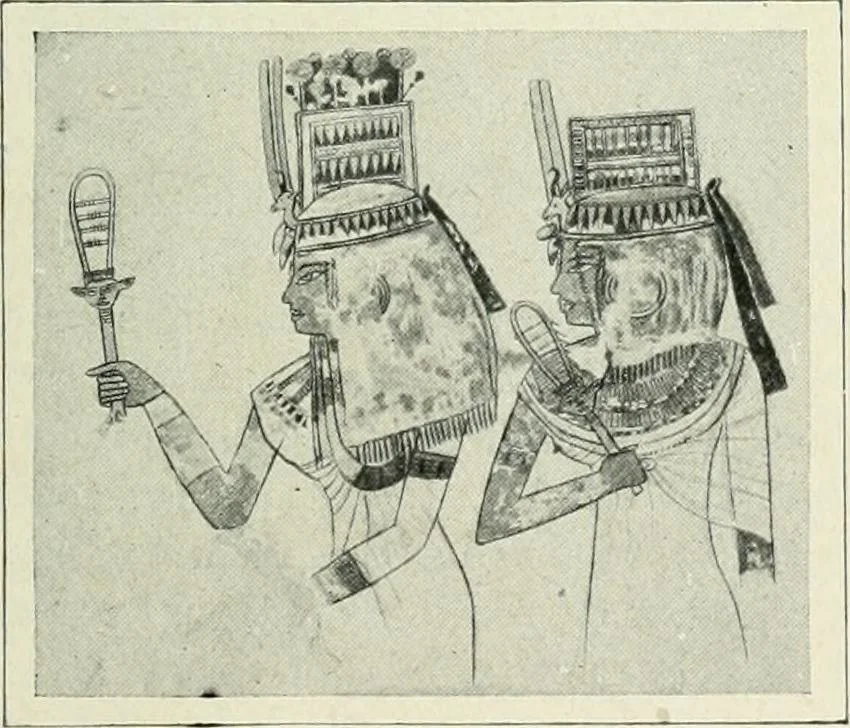 An illustration from Égypte, 1911, leaf 170