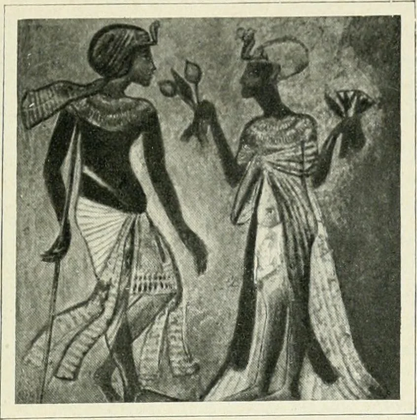 An illustration from Égypte, 1911, leaf 196
