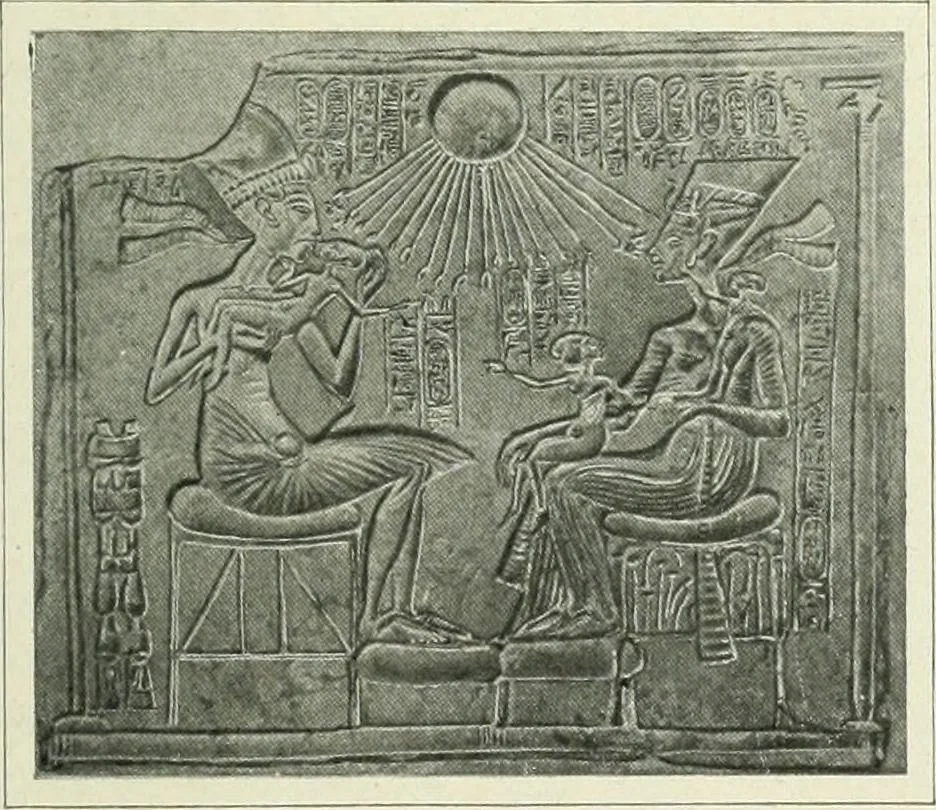 An illustration from Égypte, 1911, leaf 196