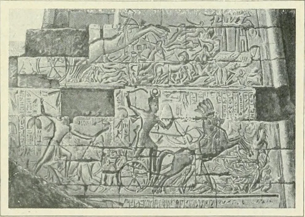 An illustration from Égypte, 1911, leaf 198