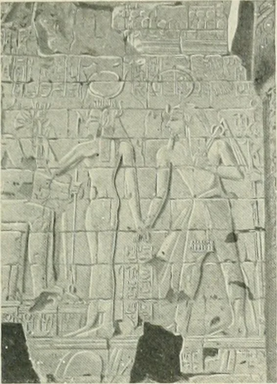 An illustration from Égypte, 1911, leaf 202