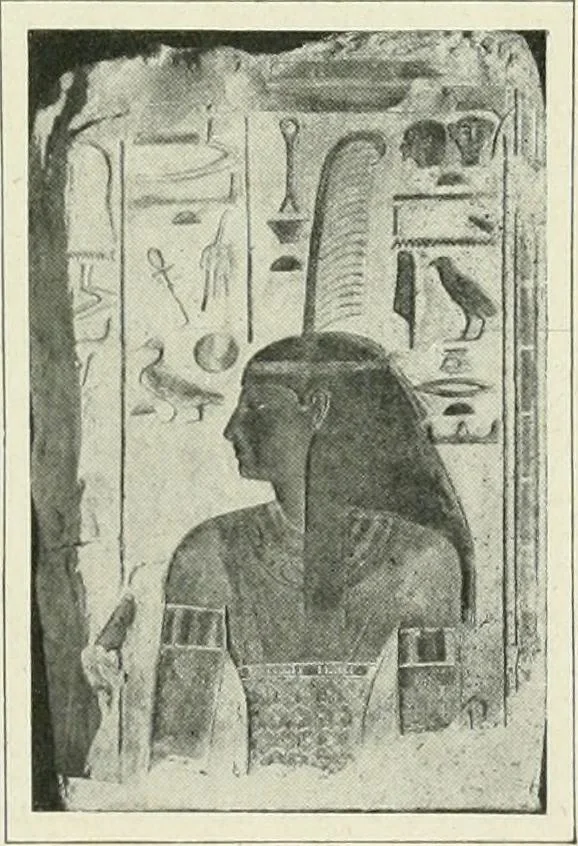 An illustration from Égypte, 1911, leaf 202