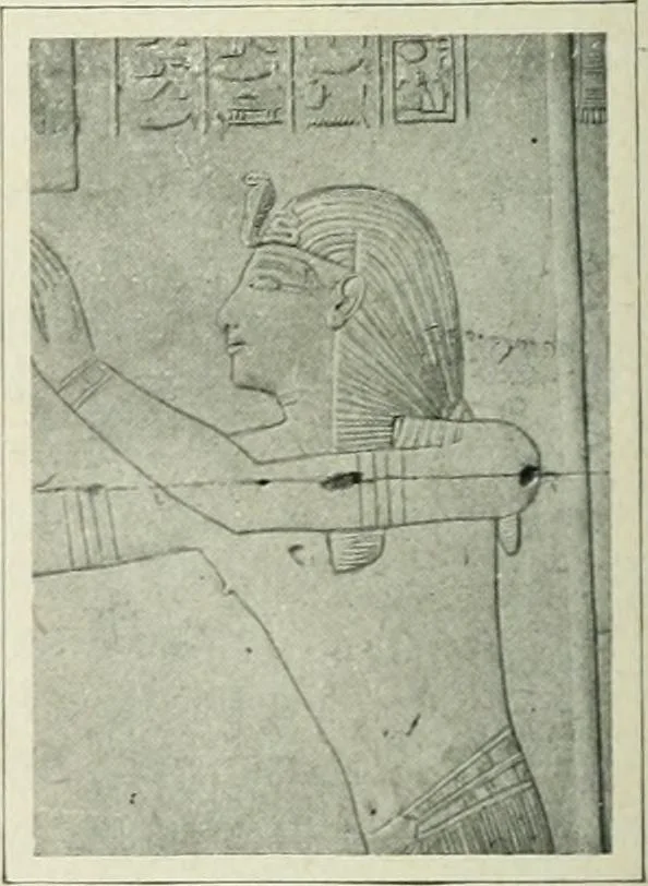 An illustration from Égypte, 1911, leaf 203