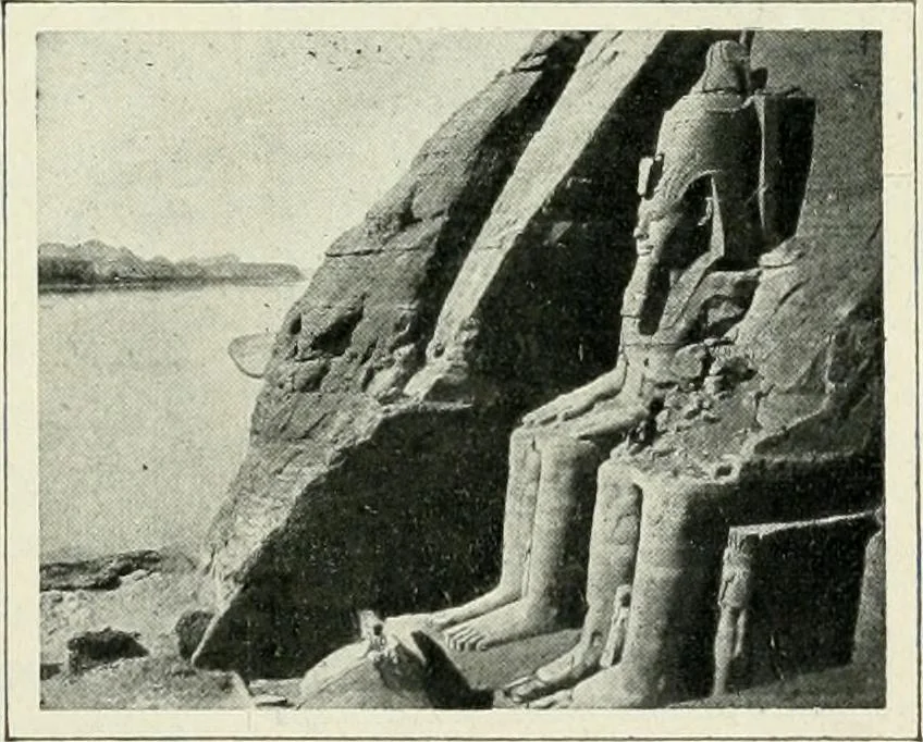An illustration from Égypte, 1911, leaf 208