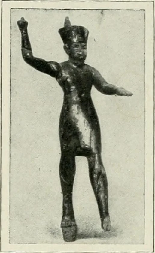 An illustration from Égypte, 1911, leaf 217