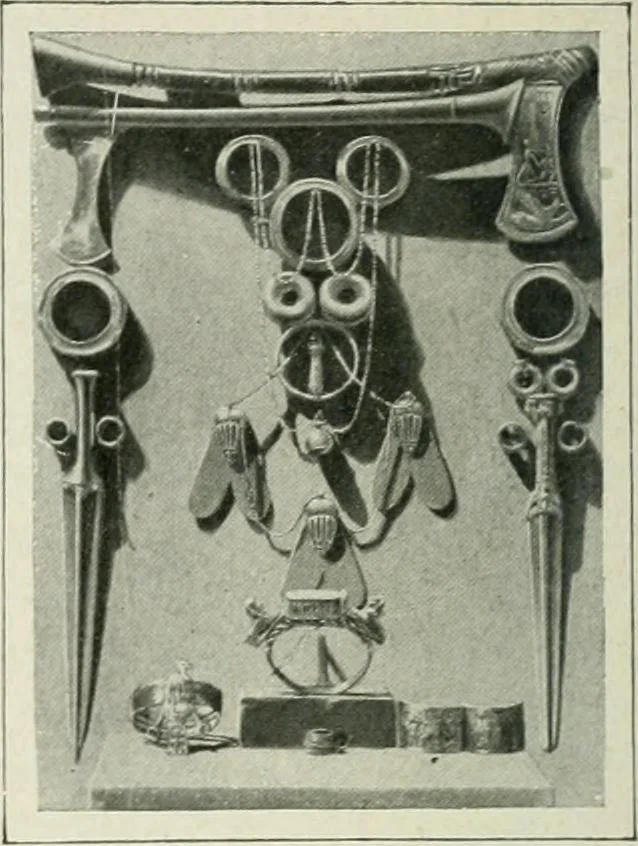An illustration from Égypte, 1911, leaf 227