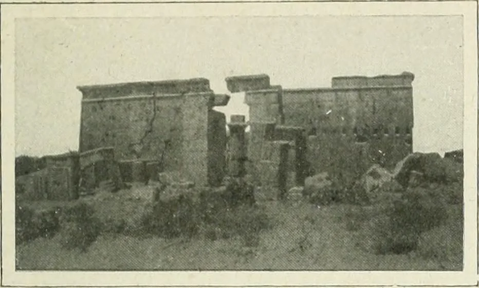An illustration from Égypte, 1911, leaf 236