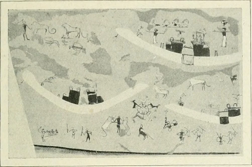 An illustration from Égypte, 1911, leaf 24