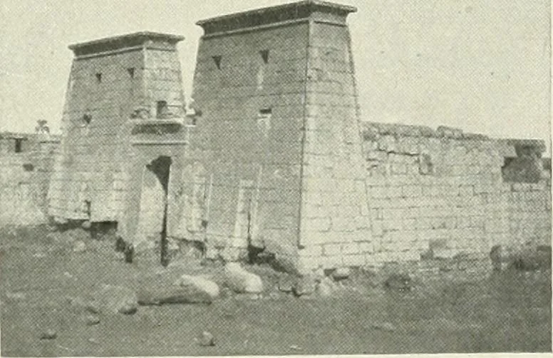 An illustration from Égypte, 1911, leaf 24