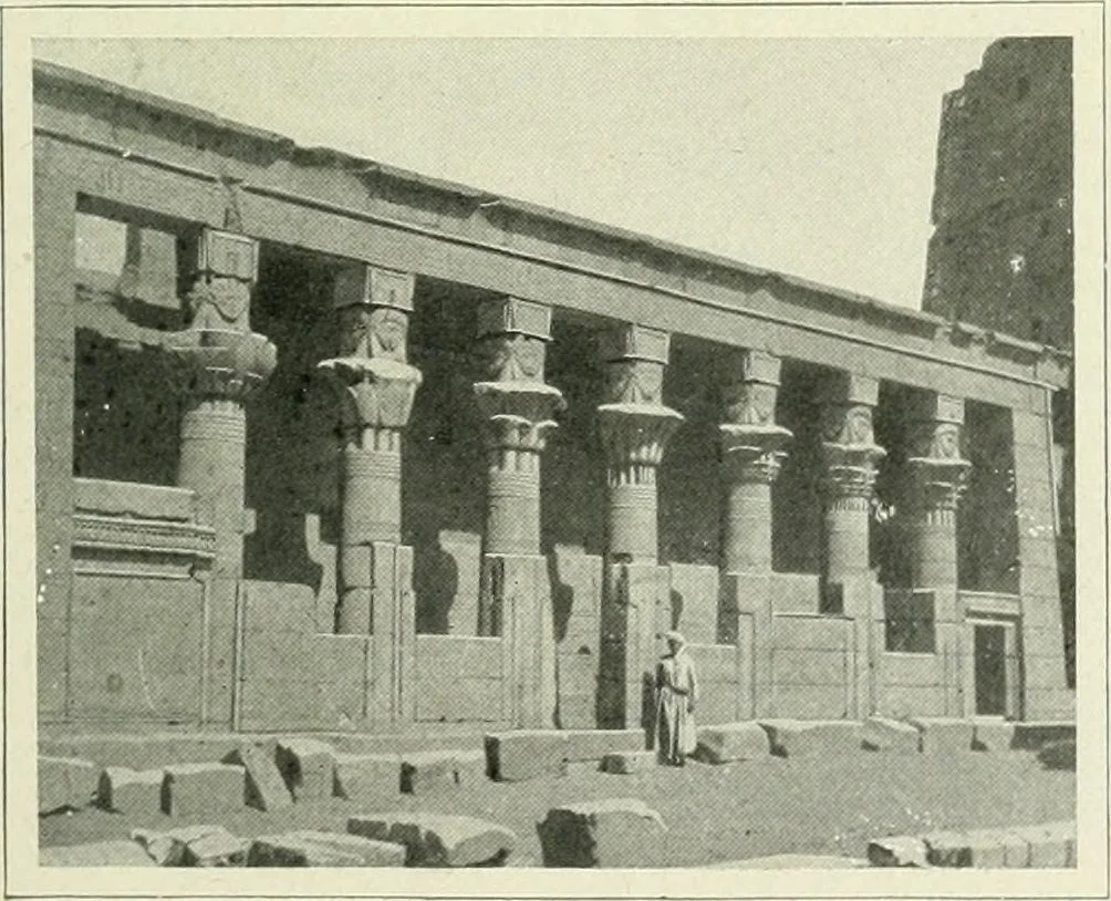 An illustration from Égypte, 1911, leaf 246