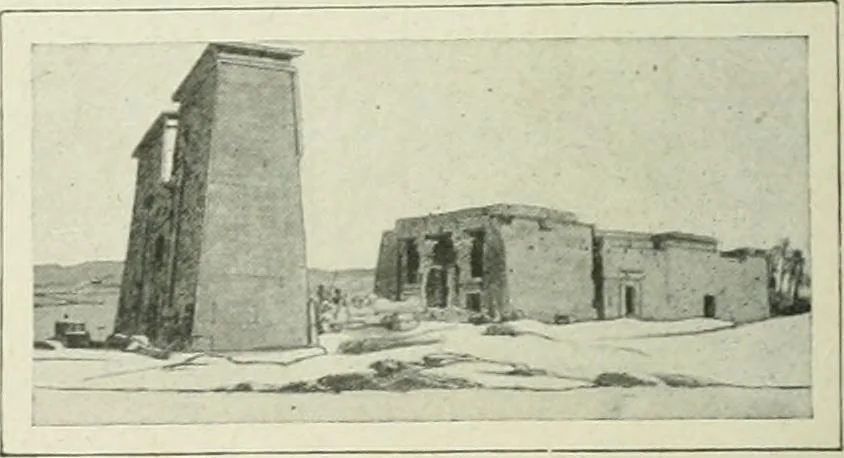 An illustration from Égypte, 1911, leaf 253