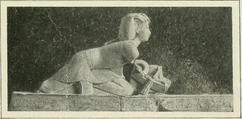 An illustration from Égypte, 1911, leaf 258