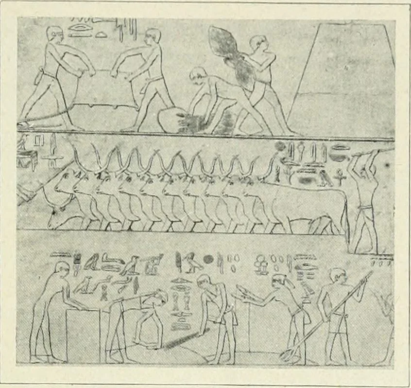 An illustration from Égypte, 1911, leaf 26