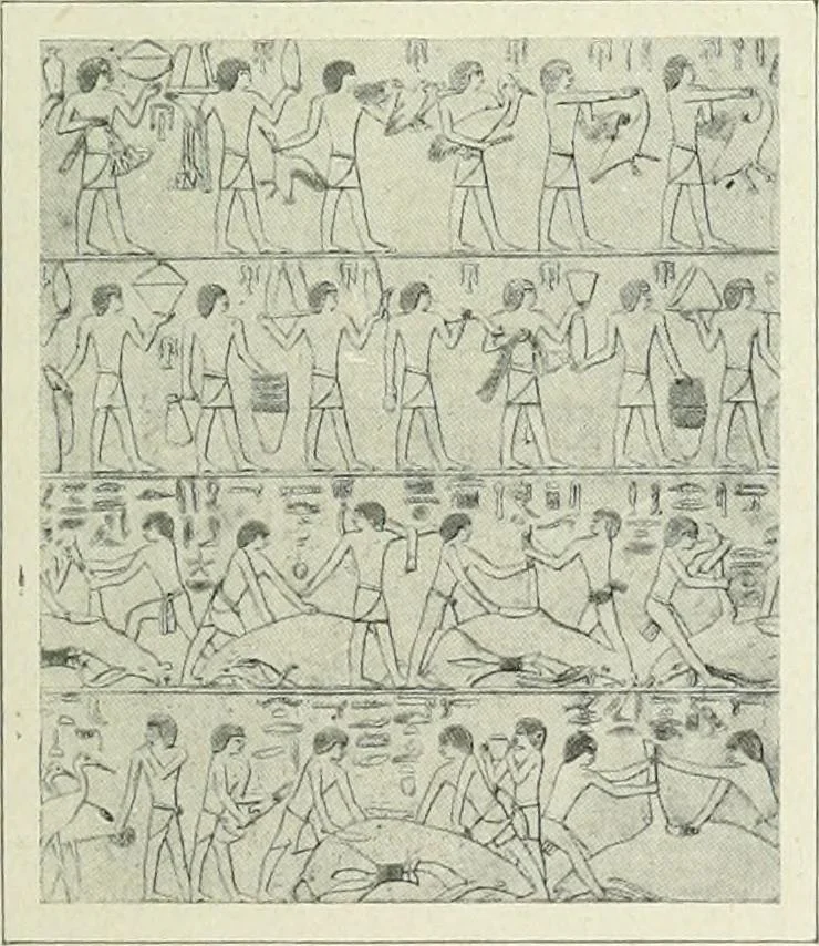 An illustration from Égypte, 1911, leaf 26