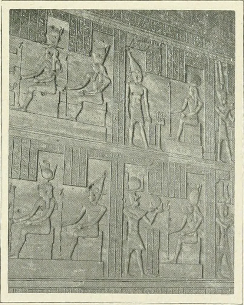 An illustration from Égypte, 1911, leaf 28