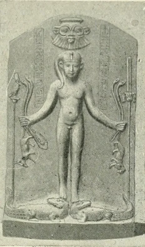 An illustration from Égypte, 1911, leaf 282
