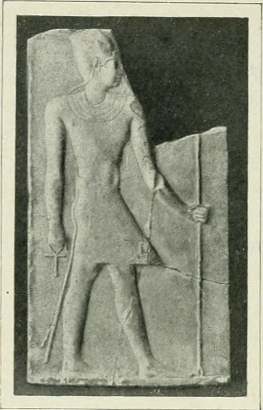 An illustration from Égypte, 1911, leaf 285
