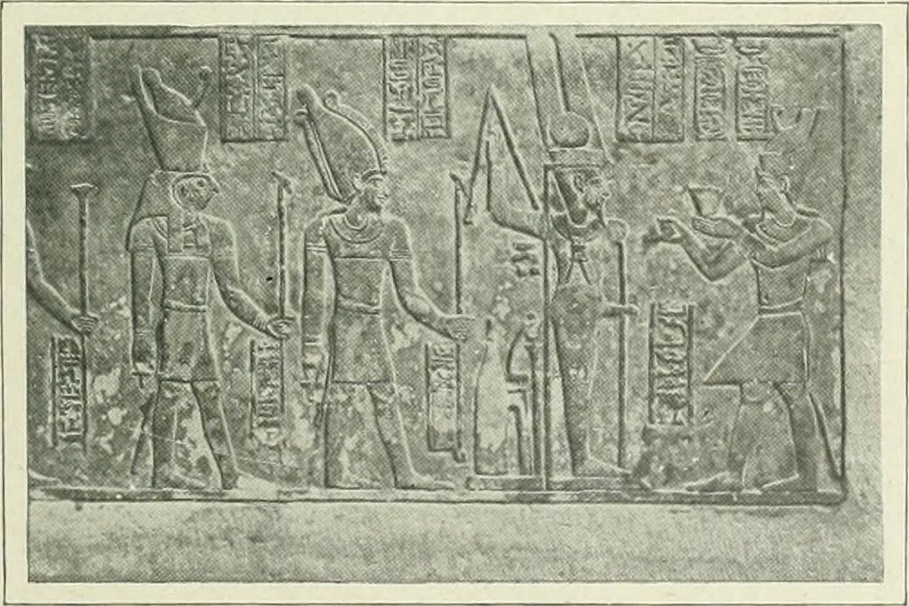 An illustration from Égypte, 1911, leaf 288