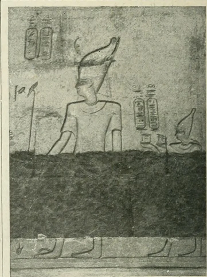 An illustration from Égypte, 1911, leaf 289