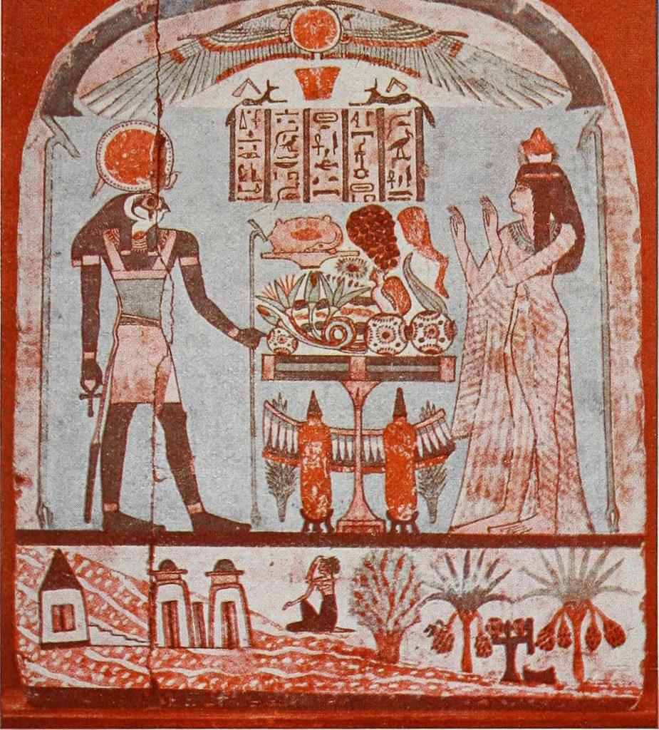 An illustration from Égypte, 1911, leaf 294