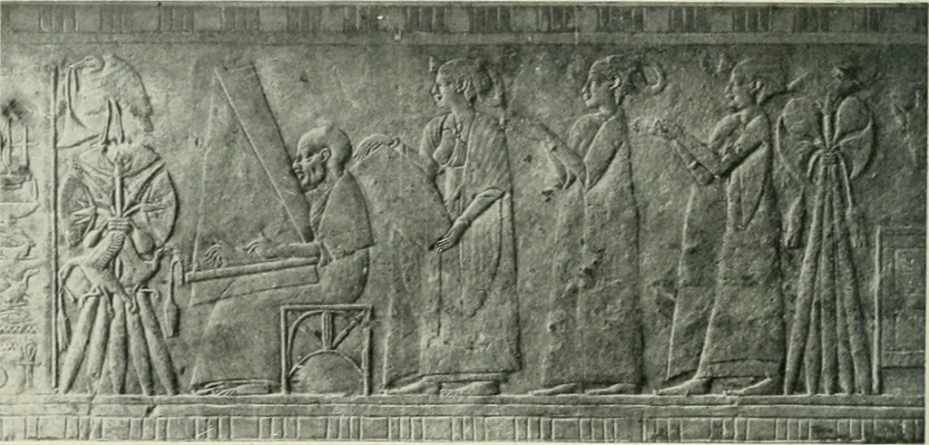 An illustration from Égypte, 1911, leaf 297