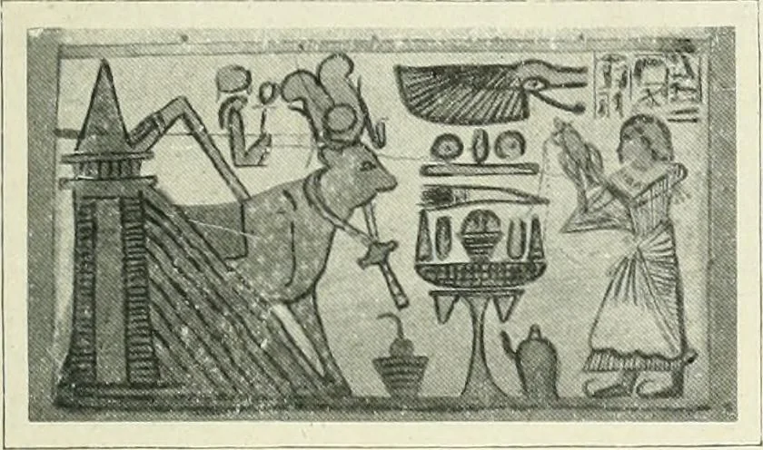 An illustration from Égypte, 1911, leaf 300