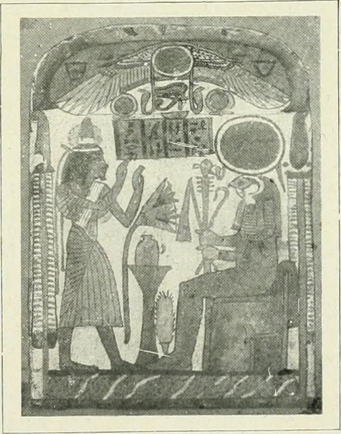 An illustration from Égypte, 1911, leaf 300