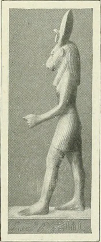 An illustration from Égypte, 1911, leaf 308