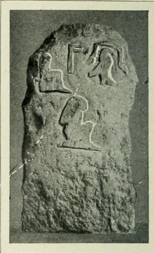 An illustration from Égypte, 1911, leaf 33
