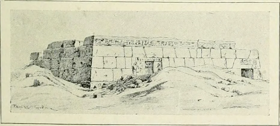 An illustration from Égypte, 1911, leaf 44