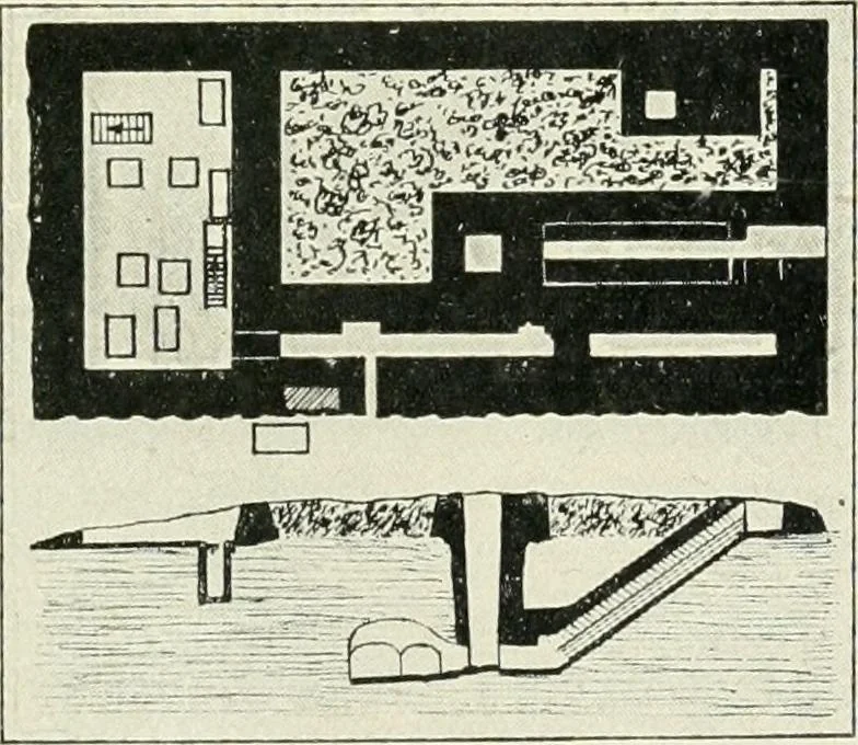 An illustration from Égypte, 1911, leaf 54