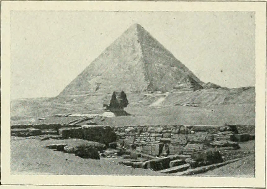 An illustration from Égypte, 1911, leaf 58