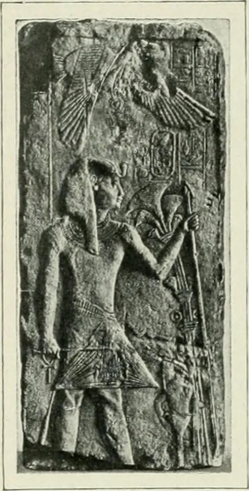 An illustration from Égypte, 1911, leaf 71