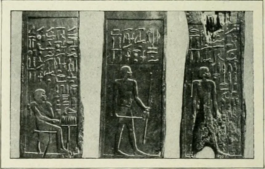 An illustration from Égypte, 1911, leaf 73