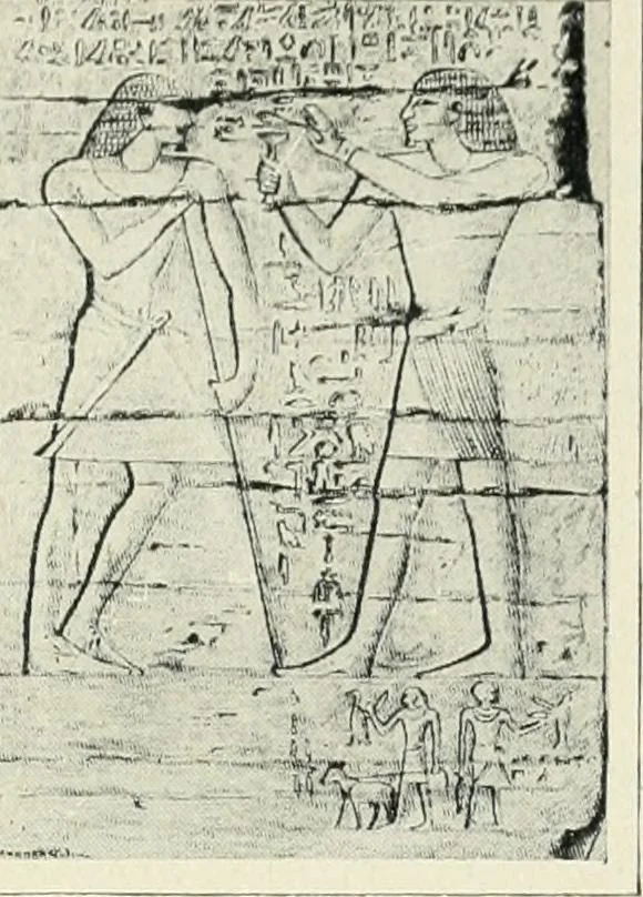An illustration from Égypte, 1911, leaf 74