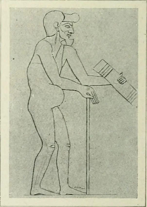 An illustration from Égypte, 1911, leaf 75