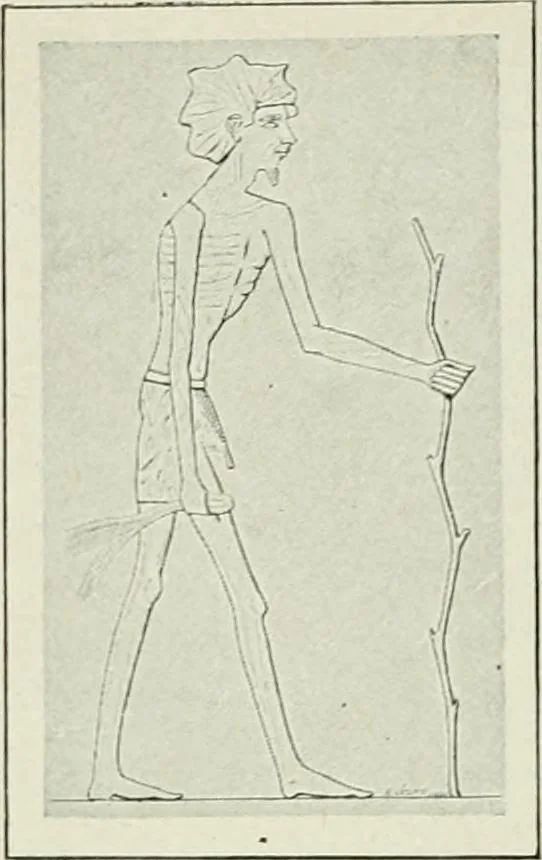 An illustration from Égypte, 1911, leaf 75