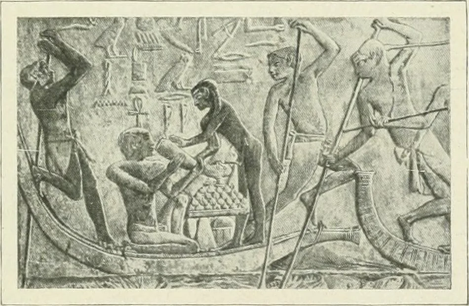 An illustration from Égypte, 1911, leaf 78