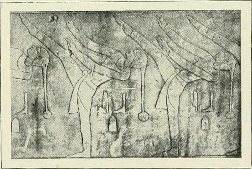 An illustration from Égypte, 1911, leaf 82