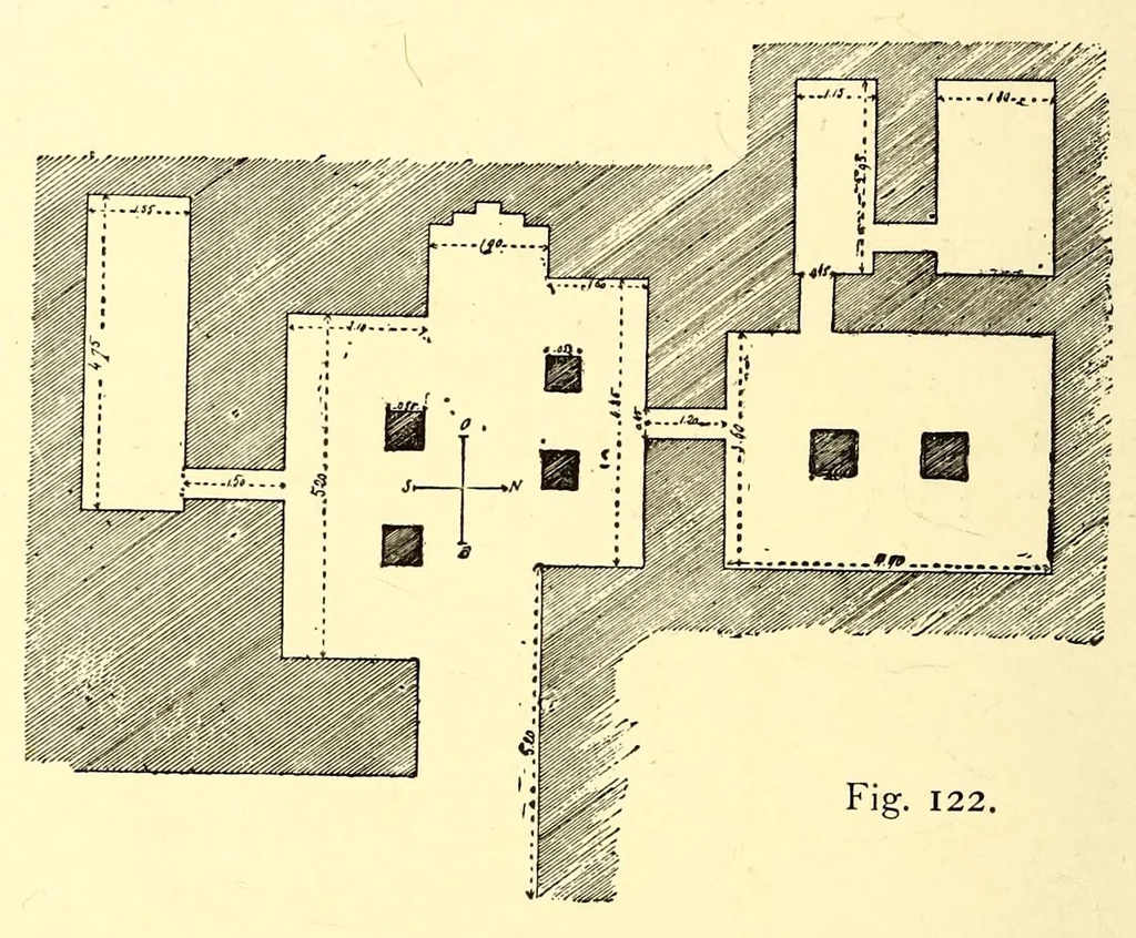 An illustration from Egyptian archeology, 1888, leaf 132