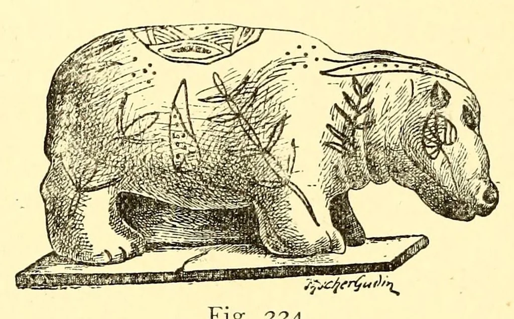 An illustration from Egyptian archeology, 1888, leaf 276