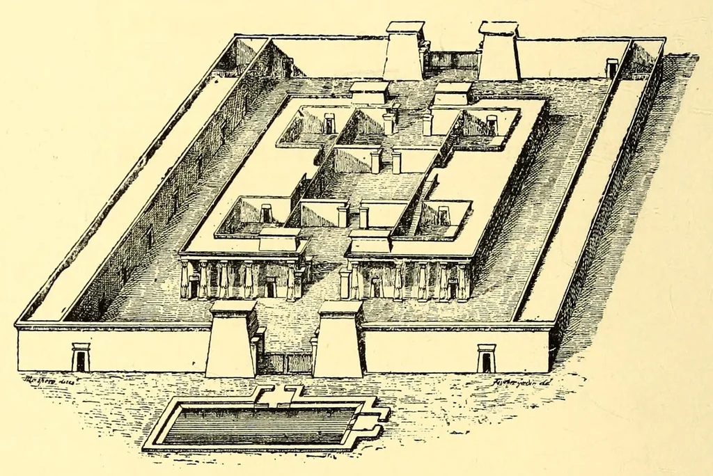 An illustration from Egyptian archeology, 1888, leaf 30