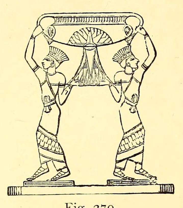An illustration from Egyptian archeology, 1888, leaf 326