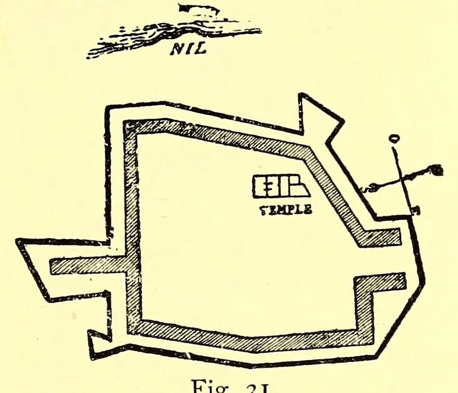 An illustration from Egyptian archeology, 1888, leaf 41