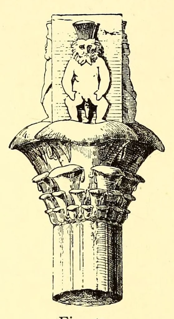 An illustration from Egyptian archeology, 1888, leaf 70