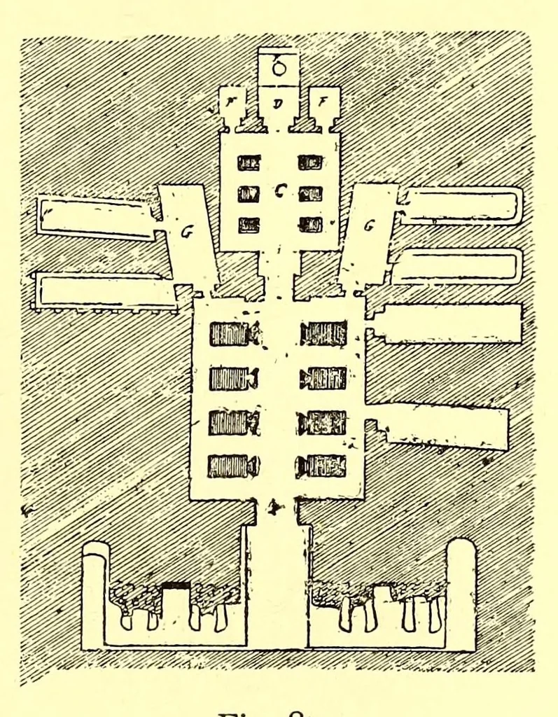 An illustration from Egyptian archeology, 1888, leaf 95